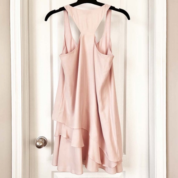 PARKER EVE COMBO Blush Pink Tank Mini Dress NWOT - Picture 6 of 14